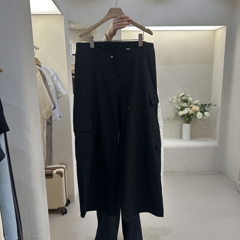 MATIERE韓國直郵㊣東大門實拍女裝新款25春夏休閑推薦休閑褲MATIERE休閑褲圖色2