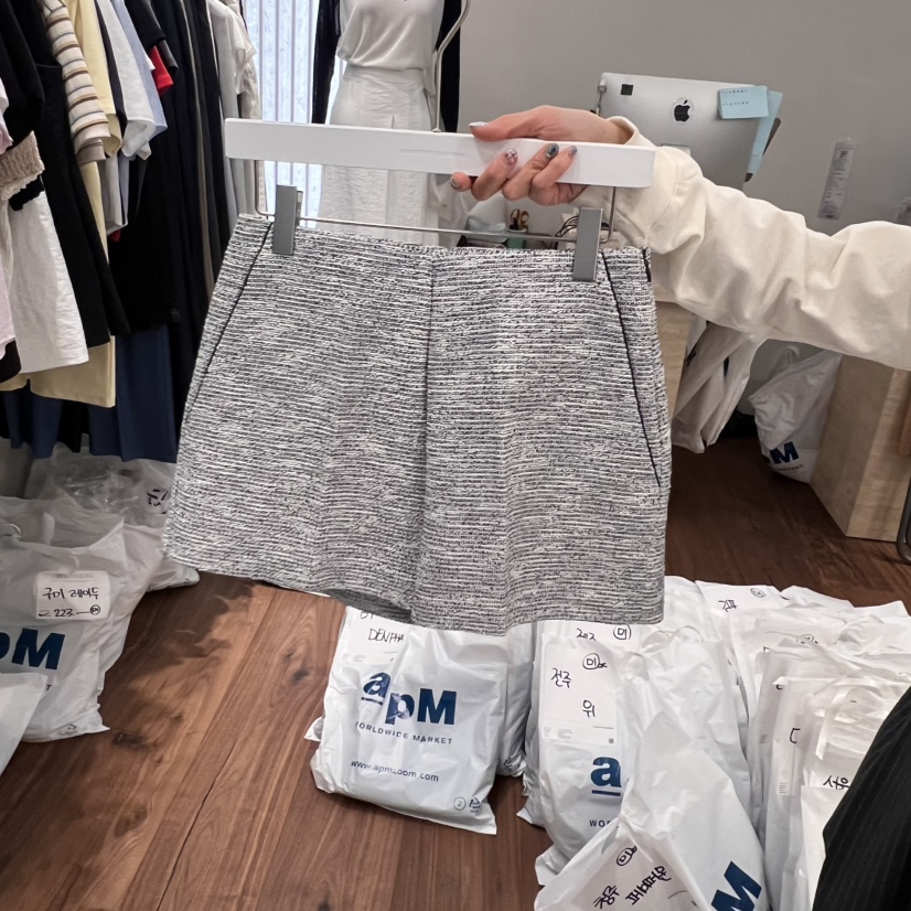 UNDERSTANDING直郵韓國代購㊣女裝新品休閑時尚25春夏人氣短褲UNDERSTANDING短褲圖色3