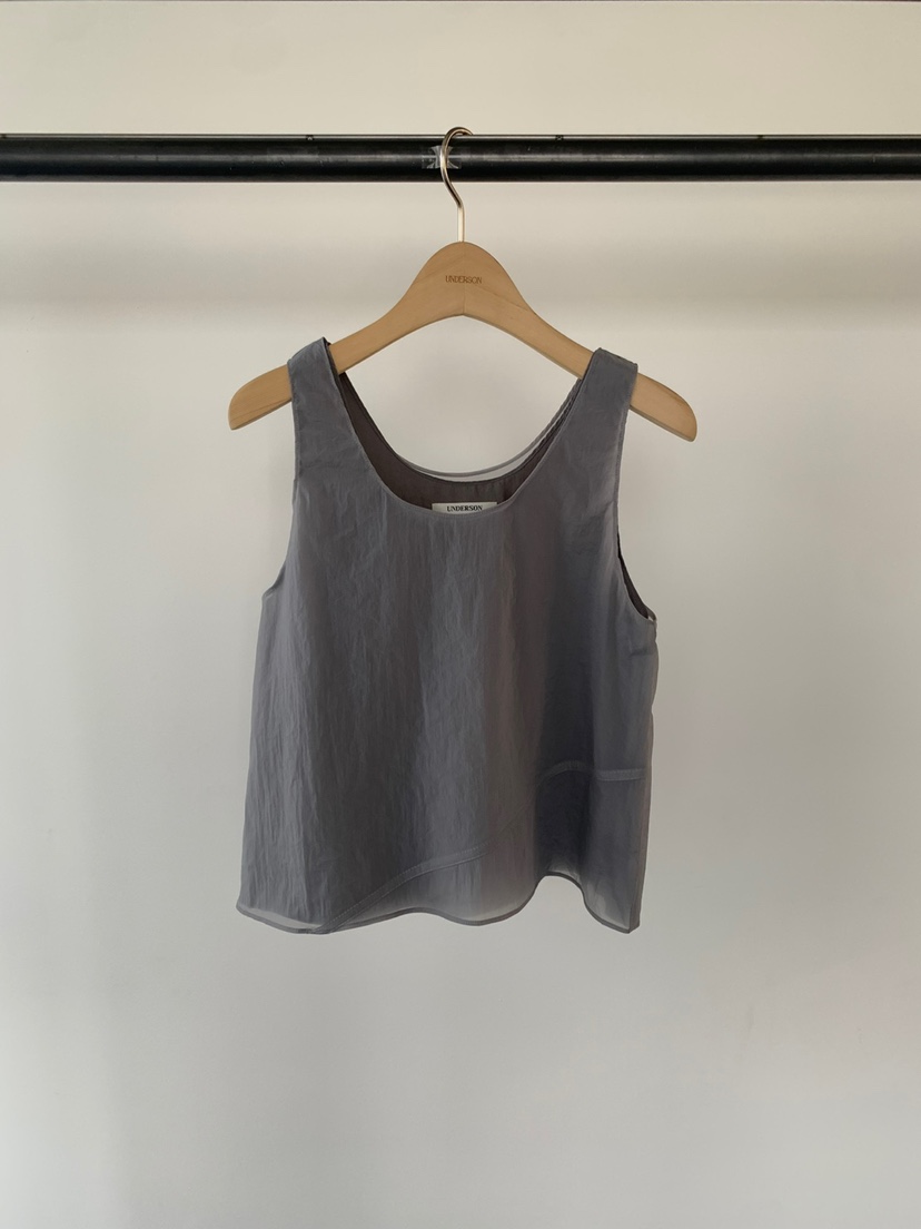 UNDERSON直郵韓國代購㊣女裝新品25春夏人氣推薦休閑吊帶背心UNDERSON吊帶/背心圖色2