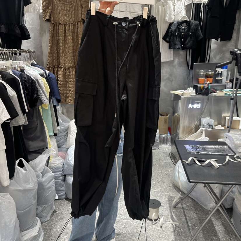 A-DEL韓國㊣直郵東大門代購女裝新款25春夏時尚人氣休閑褲A-DEL休閑褲圖色3