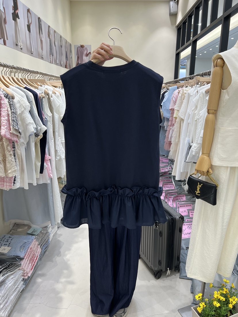 MARIE MARIE韓國㊣直郵東大門代購女裝新款休閑人氣吊帶背心MARIE MARIE吊帶/背心