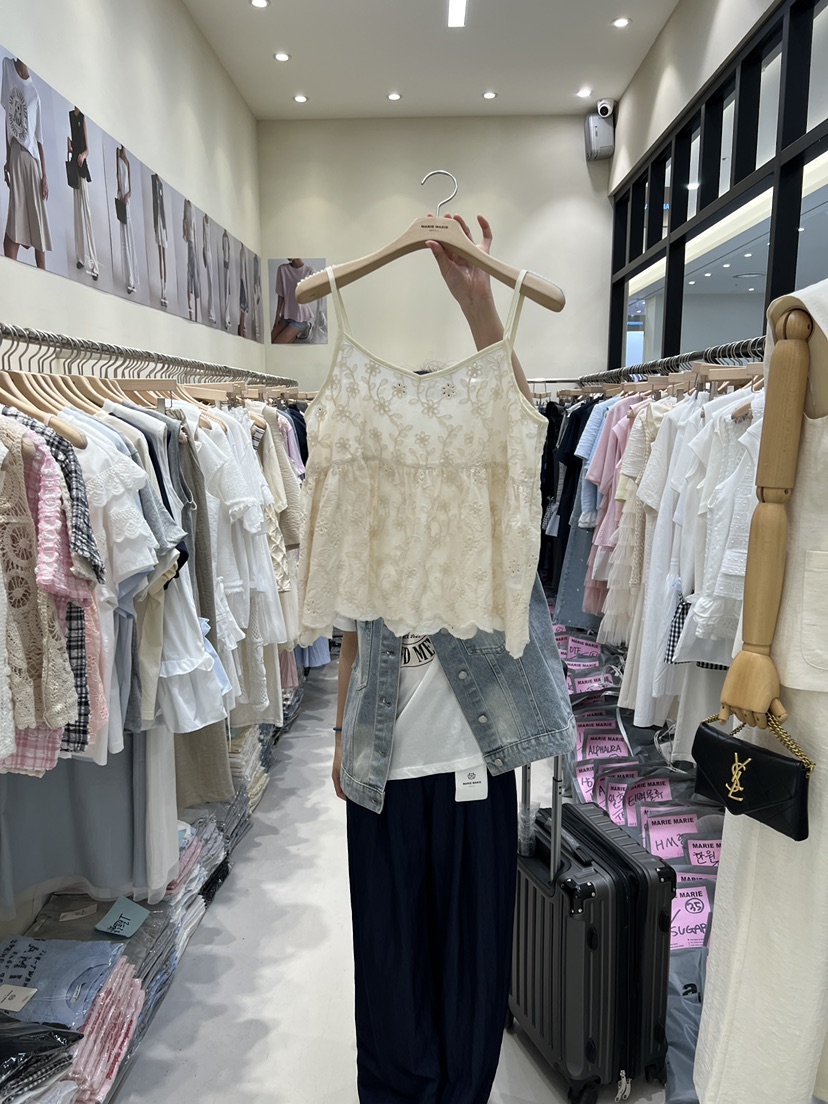 MARIE MARIE直郵韓國代購㊣女裝新品休閑人氣推薦吊帶背心MARIE MARIE吊帶/背心