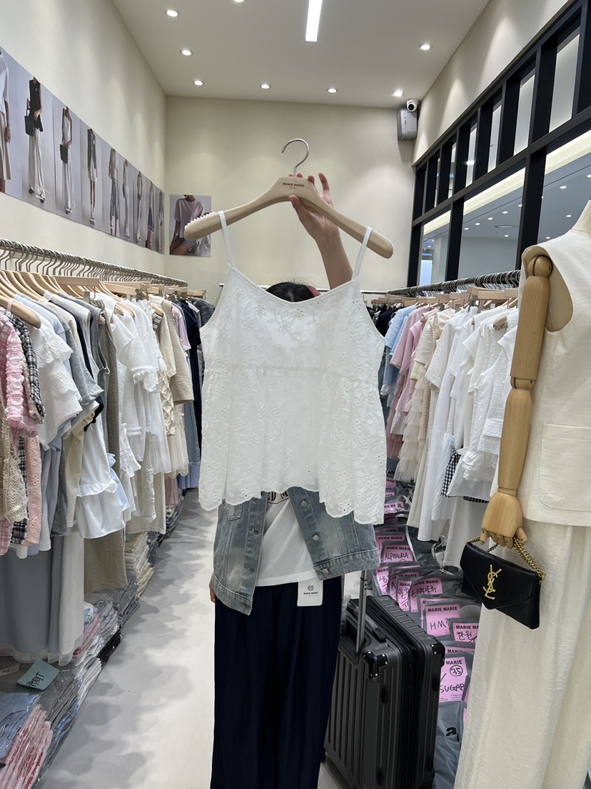 MARIE MARIE直郵韓國代購㊣女裝新品休閑人氣推薦吊帶背心MARIE MARIE吊帶/背心圖色3