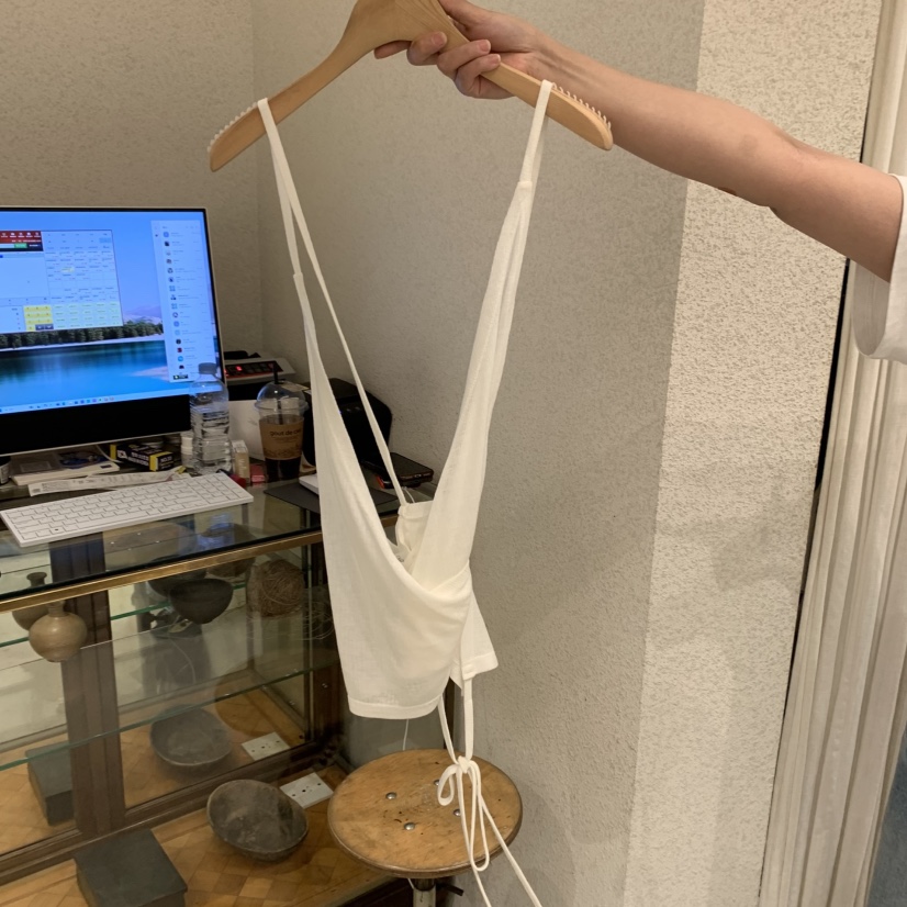 SSEMIENNE韓國㊣直郵東大門代購女裝新品時尚推薦25春夏吊帶背心SSEMIENNE吊帶/背心圖色2