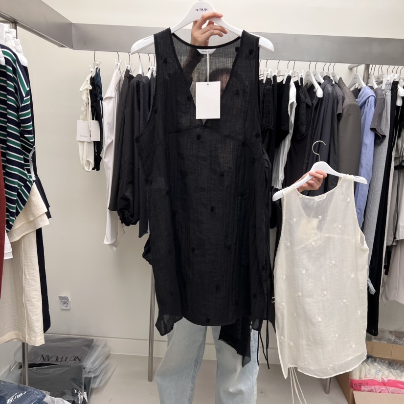 NUTPLAN直郵韓國代購㊣女裝新品熱賣人氣25春夏推薦時尚連衣裙NUTPLAN連衣裙圖色2