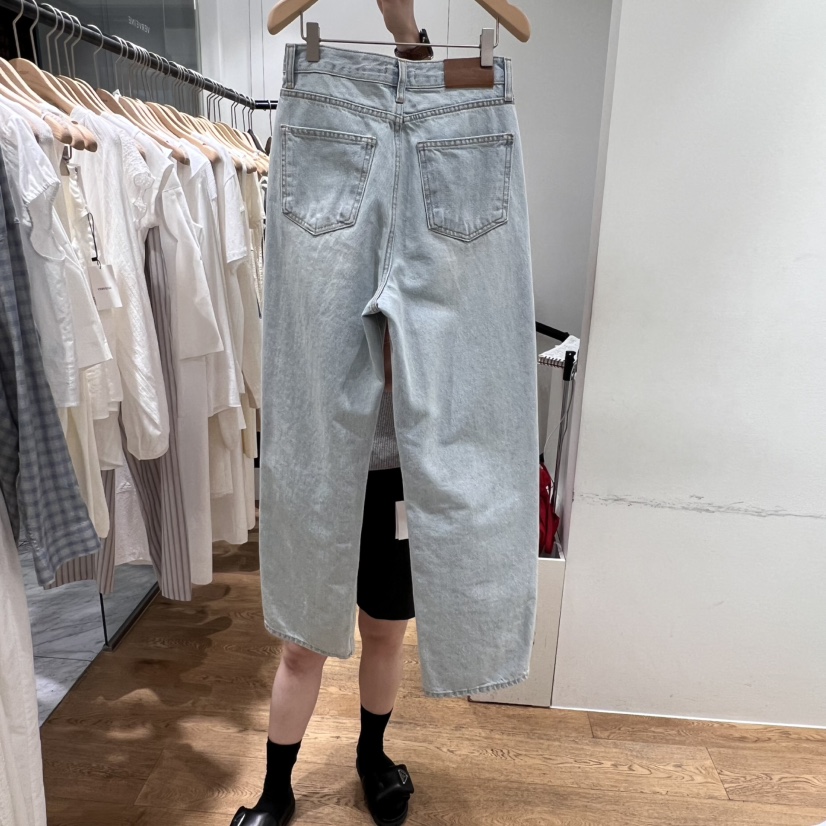 VERVEINE韓國㊣直郵東大門代購女裝新品時尚熱賣推薦牛仔褲VERVEINE牛仔褲