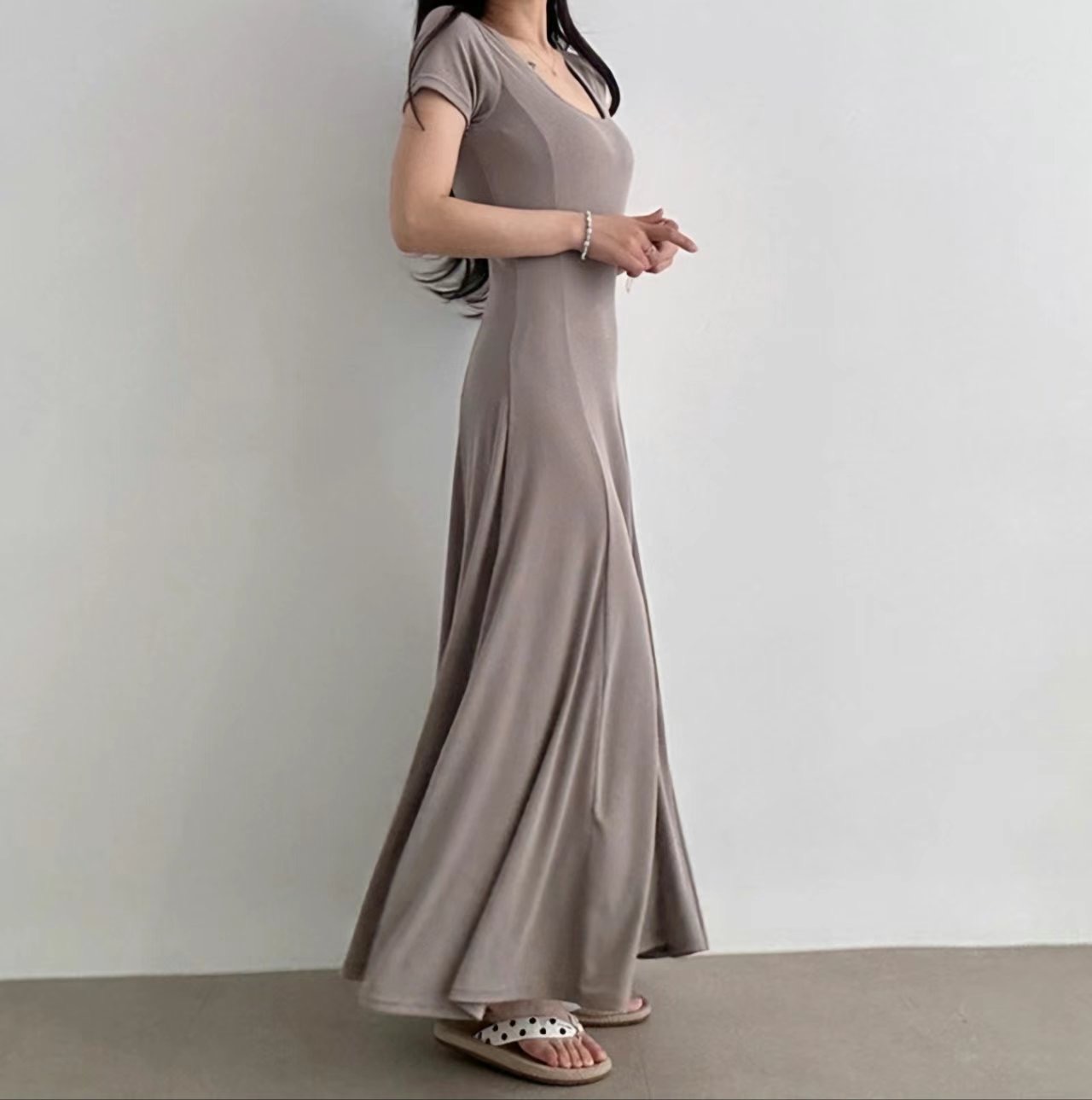 TYLE J-스타일J-T韓國直郵㊣東大門實拍女裝新品人氣連衣裙TYLE J連衣裙