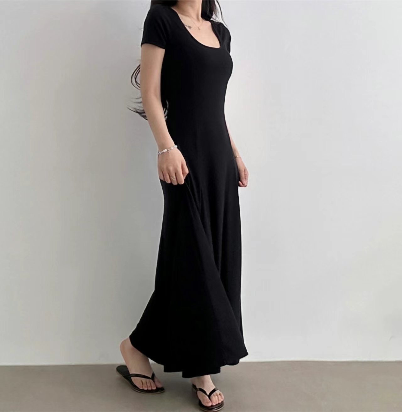 TYLE J-스타일J-T韓國直郵㊣東大門實拍女裝新品人氣連衣裙TYLE J連衣裙