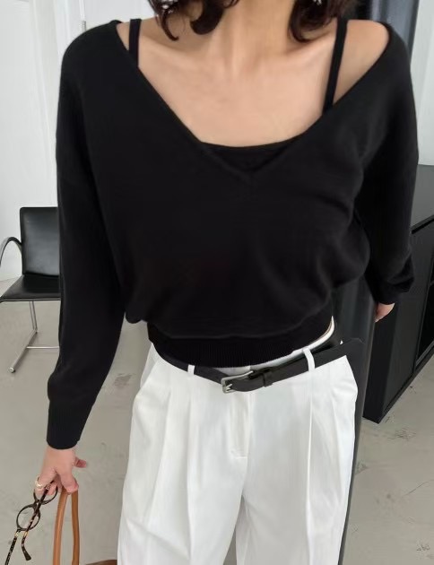 LURE韓國㊣直郵東大門代購女裝新品休閑時尚25春夏人氣套裝LURE套裝圖色2