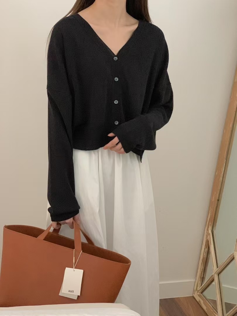 LURE韓國直郵㊣女裝新品休閑人氣時尚25春夏推薦熱賣針織衫LURE針織衫圖色4
