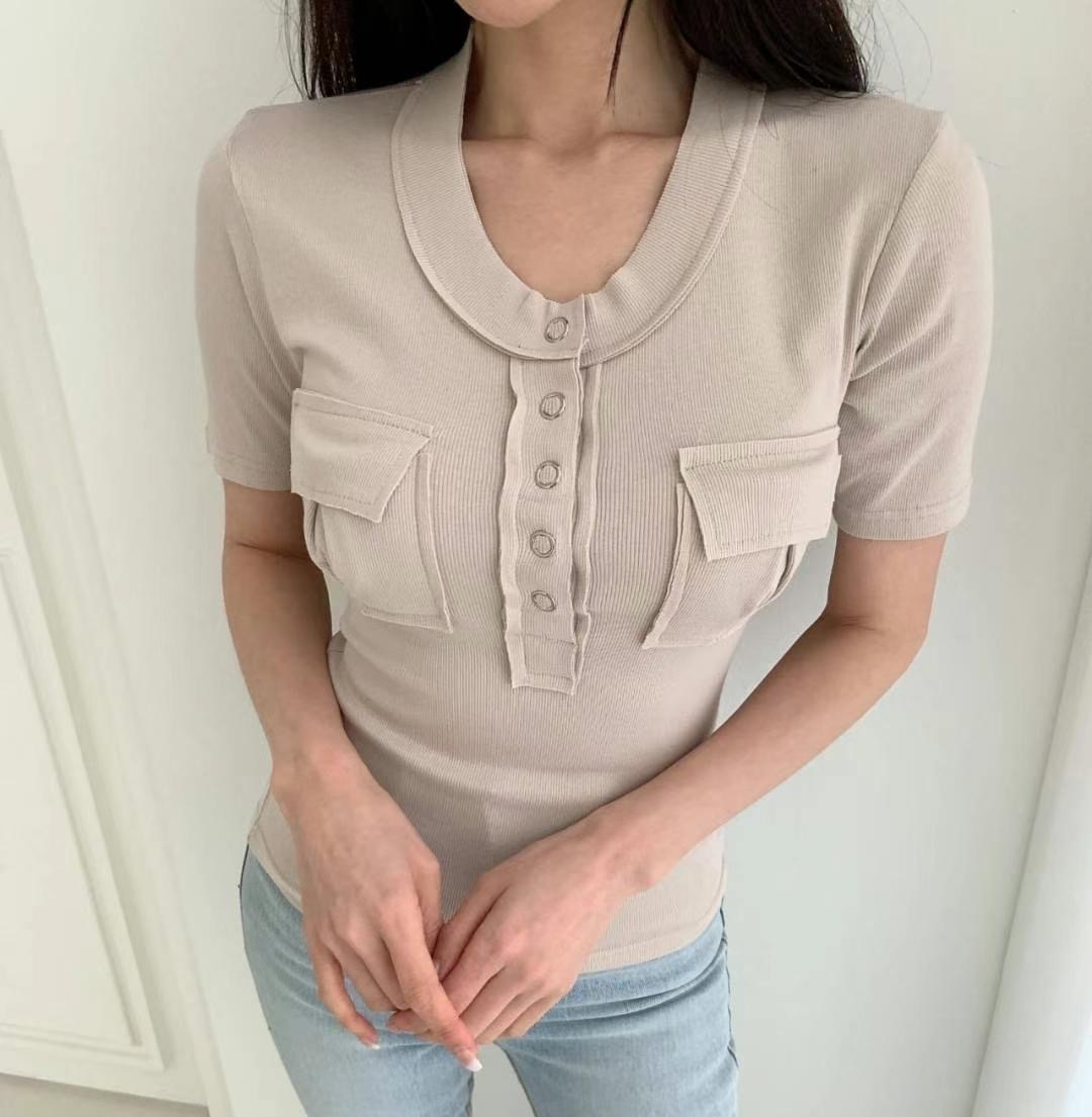 TYLE J-스타일J-T直郵韓國代購㊣女裝新款熱賣休閑時尚T恤TYLE JT恤圖色2