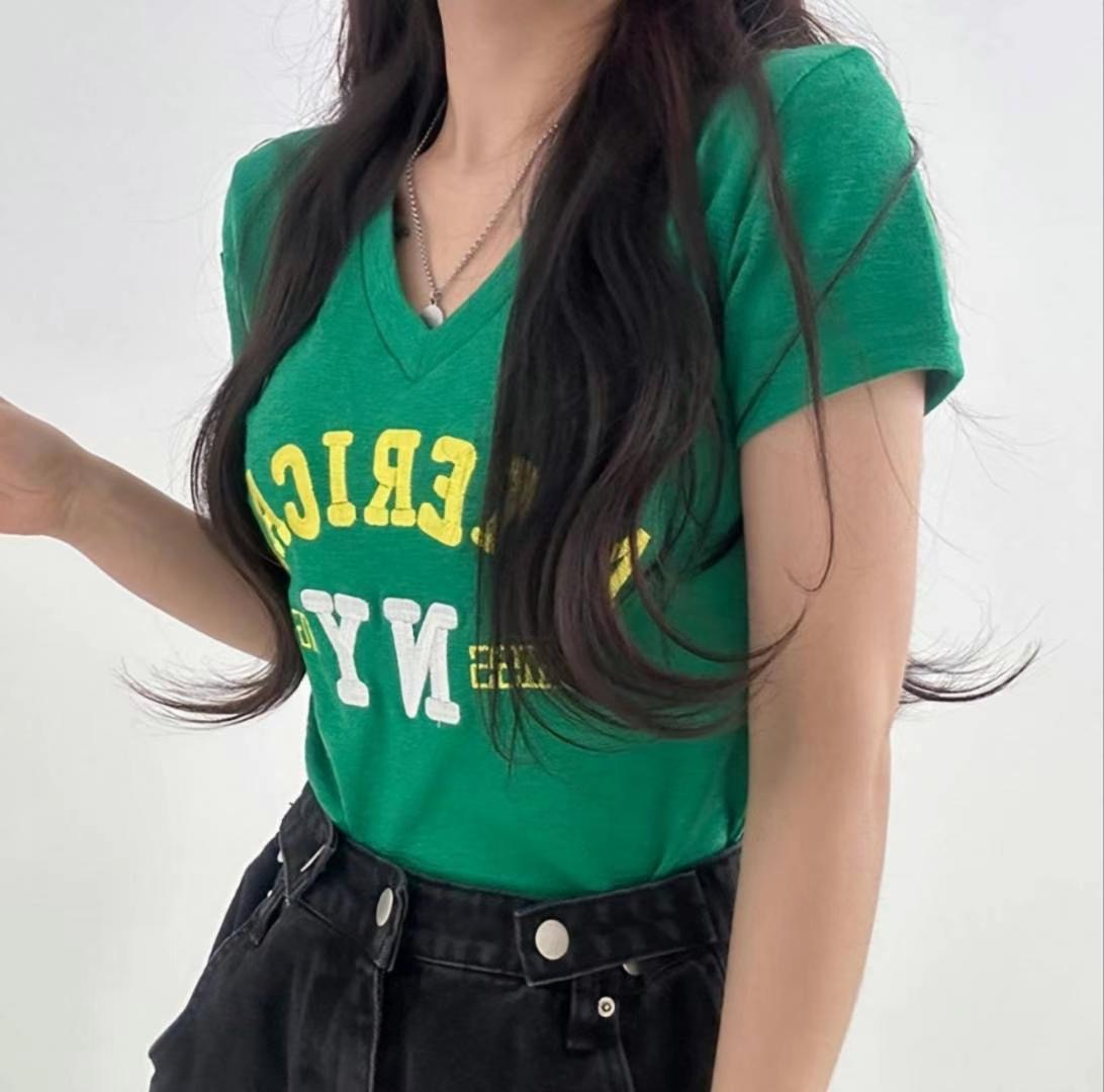 TYLE J-스타일J-T韓國直郵㊣東大門實拍女裝新款熱賣T恤TYLE JT恤圖色2