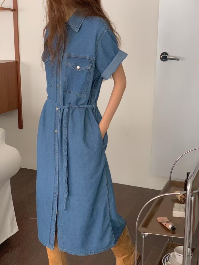 LURE直郵韓國代購㊣女裝新品熱賣人氣推薦休閑時尚25春夏連衣裙LURE連衣裙