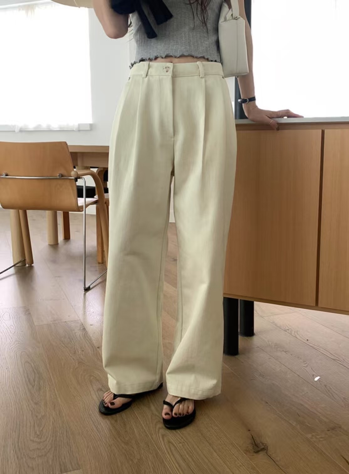 LURE韓國直郵㊣東大門實拍女裝新款熱賣25春夏推薦休閑休閑褲LURE休閑褲