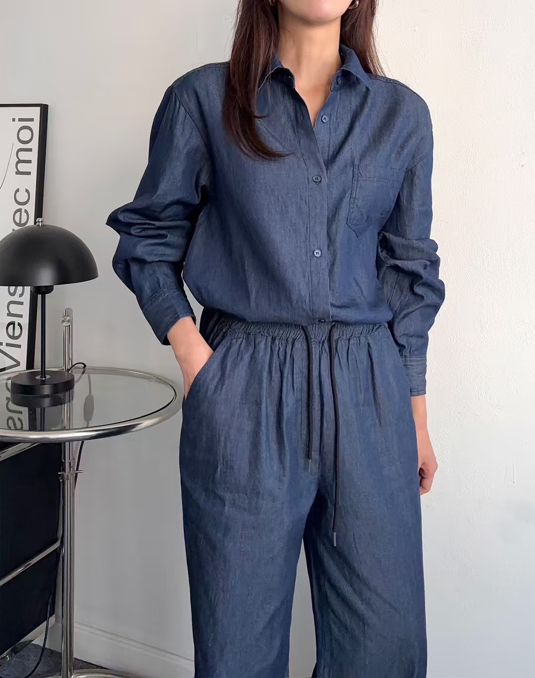 STUDIO-GRAY 스튜디오그레이韓國㊣直郵東大門代購女裝新品人氣襯衫蕾絲衫STUDIO-GRAY襯衫/蕾絲衫