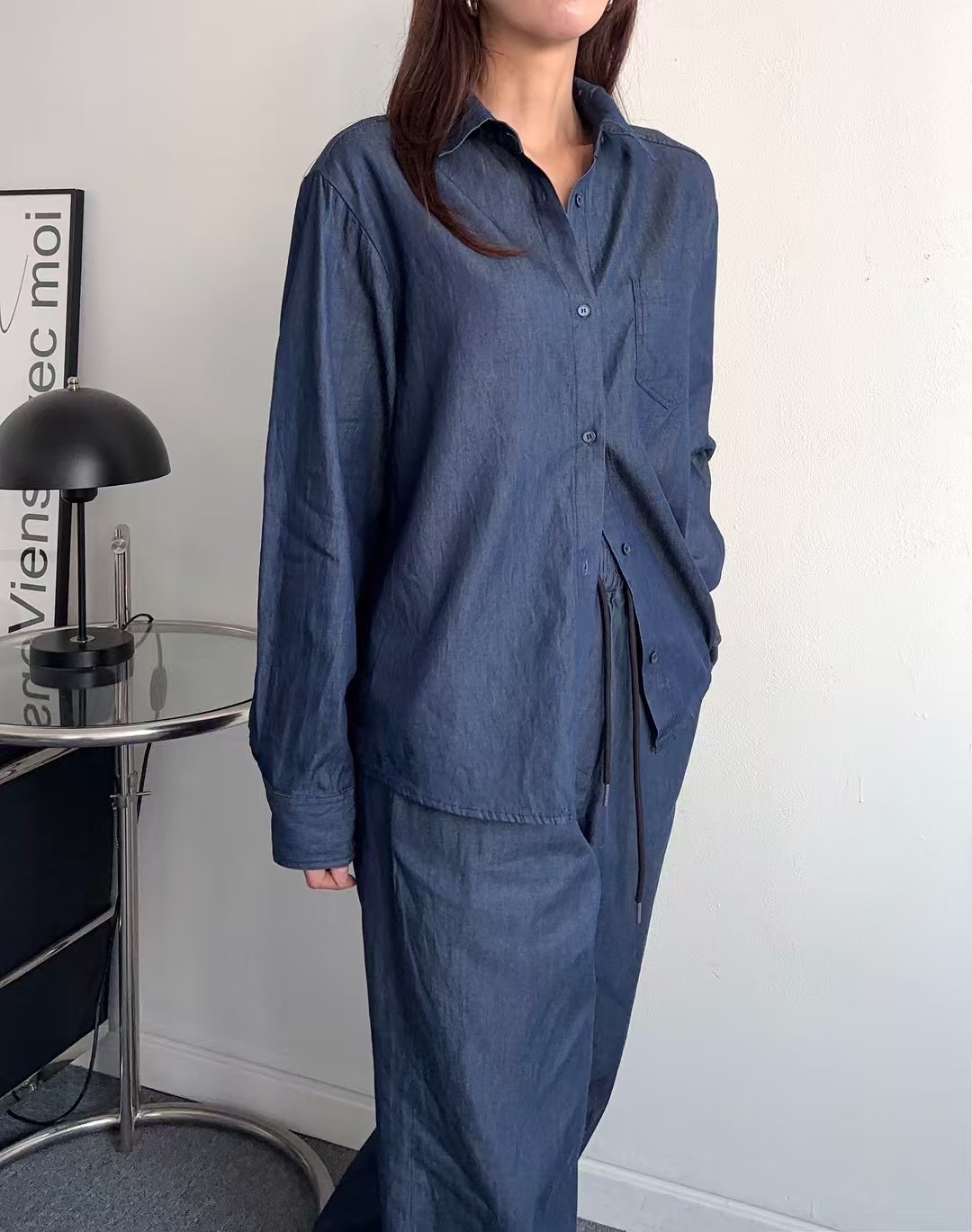 STUDIO-GRAY 스튜디오그레이韓國㊣直郵東大門代購女裝新品人氣襯衫蕾絲衫STUDIO-GRAY襯衫/蕾絲衫