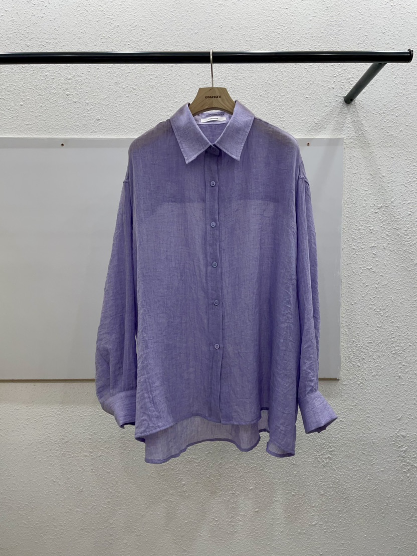 EGGPLANT直郵韓國代購㊣女裝新品人氣休閑熱賣25春夏襯衫蕾絲衫EGGPLANT襯衫/蕾絲衫圖色3