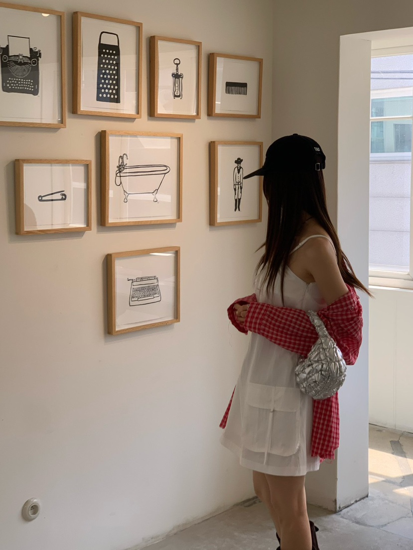 REVE CITE-L韓國直郵女裝新品人氣休閑時尚真品連衣裙口袋REVE CITE連衣裙