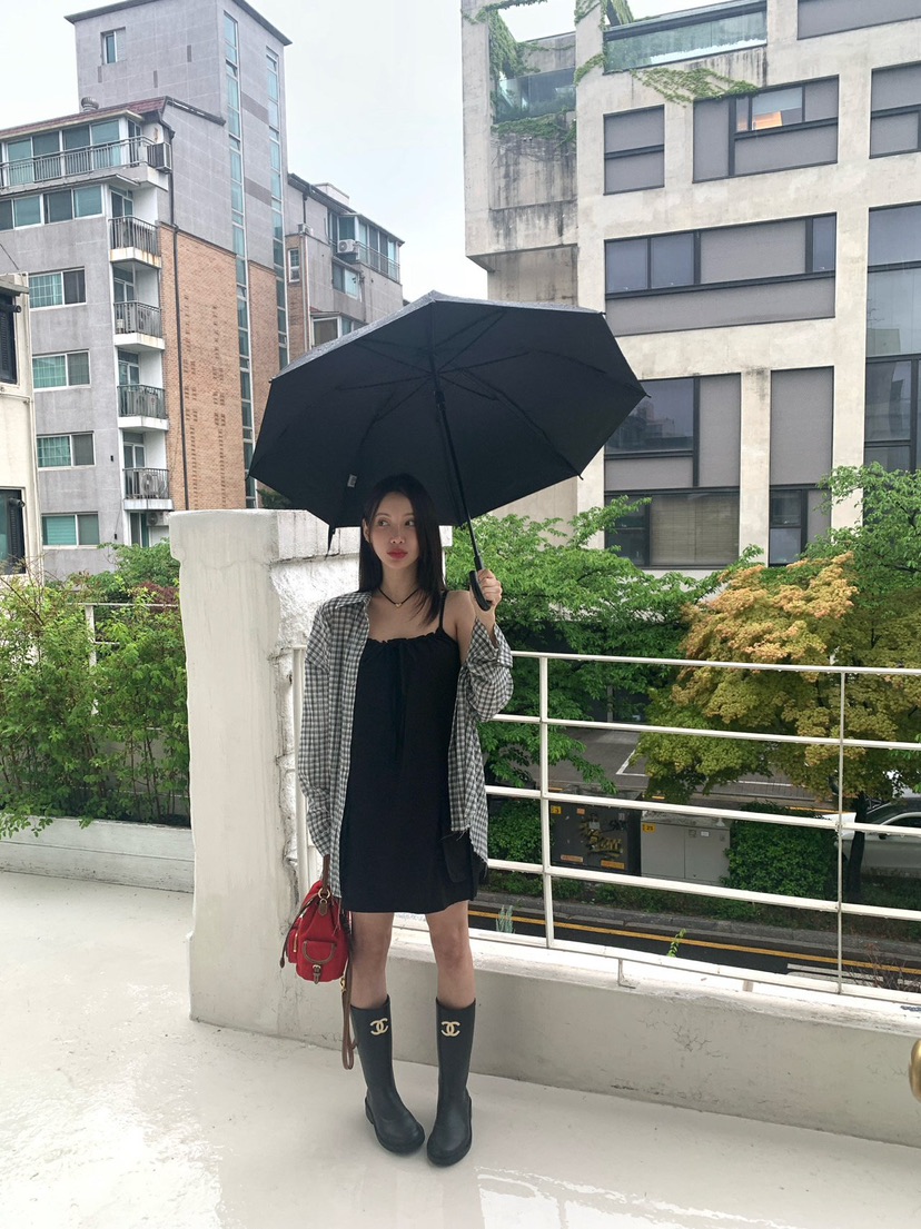 REVE CITE-L韓國直郵女裝新品人氣休閑時尚真品連衣裙口袋REVE CITE連衣裙