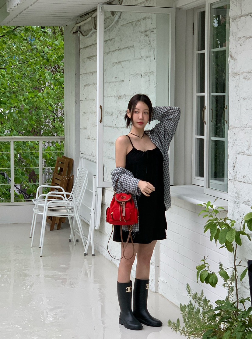 REVE CITE-L韓國直郵女裝新品人氣休閑時尚真品連衣裙口袋REVE CITE連衣裙