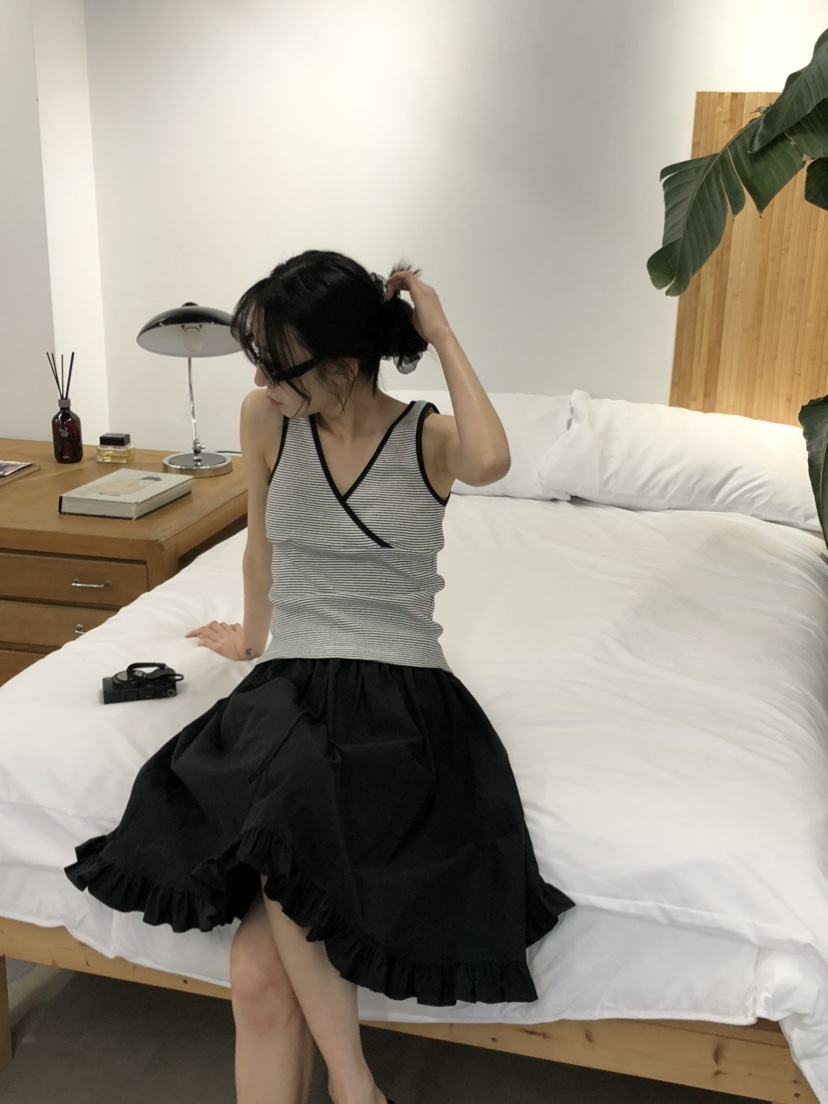 FOSET韓國直郵㊣女裝新品休閑推薦熱賣人氣時尚半身裙中短裙FOSET半身裙/中短裙
