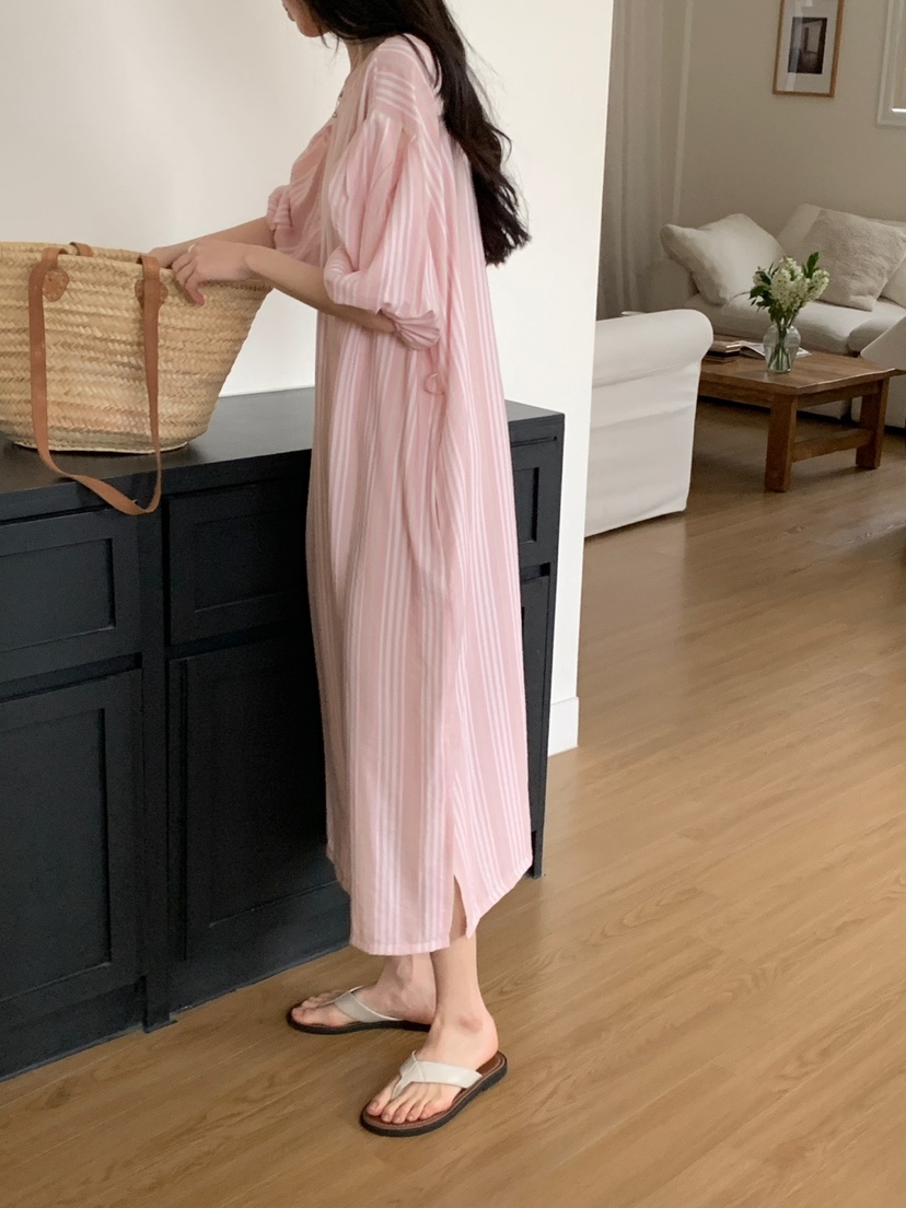 PLANTS ON GRAY東大門實拍女士新款真品職業熱賣25春夏連衣裙PLANTS ON GRAY連衣裙