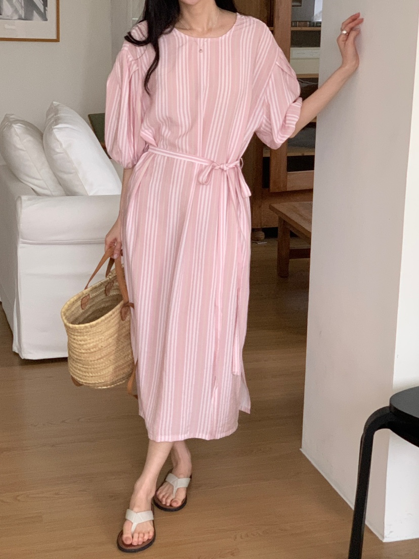 PLANTS ON GRAY東大門實拍女士新款真品職業熱賣25春夏連衣裙PLANTS ON GRAY連衣裙