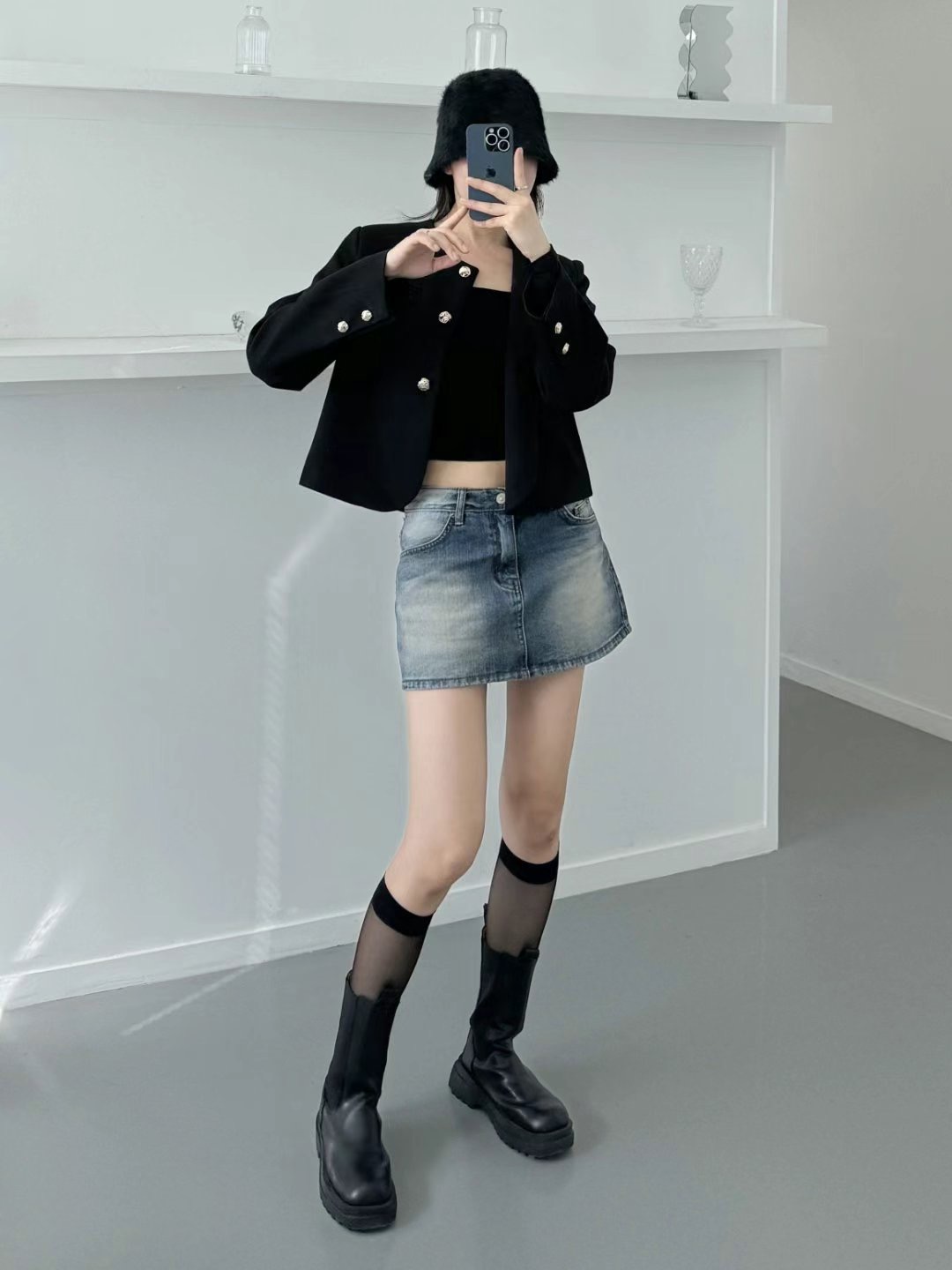 DOUBLEM東大門實拍女裝新款職業25春夏休閑熱賣人氣推薦裙褲DOUBLEM裙褲