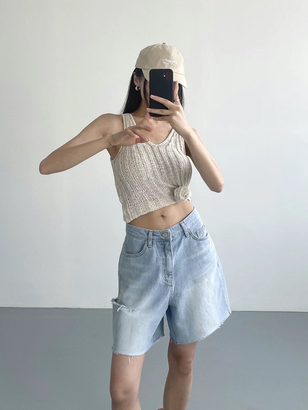 DOUBLEM韓國直郵女士新款熱賣休閑時尚25春夏真品推薦職業短褲DOUBLEM短褲