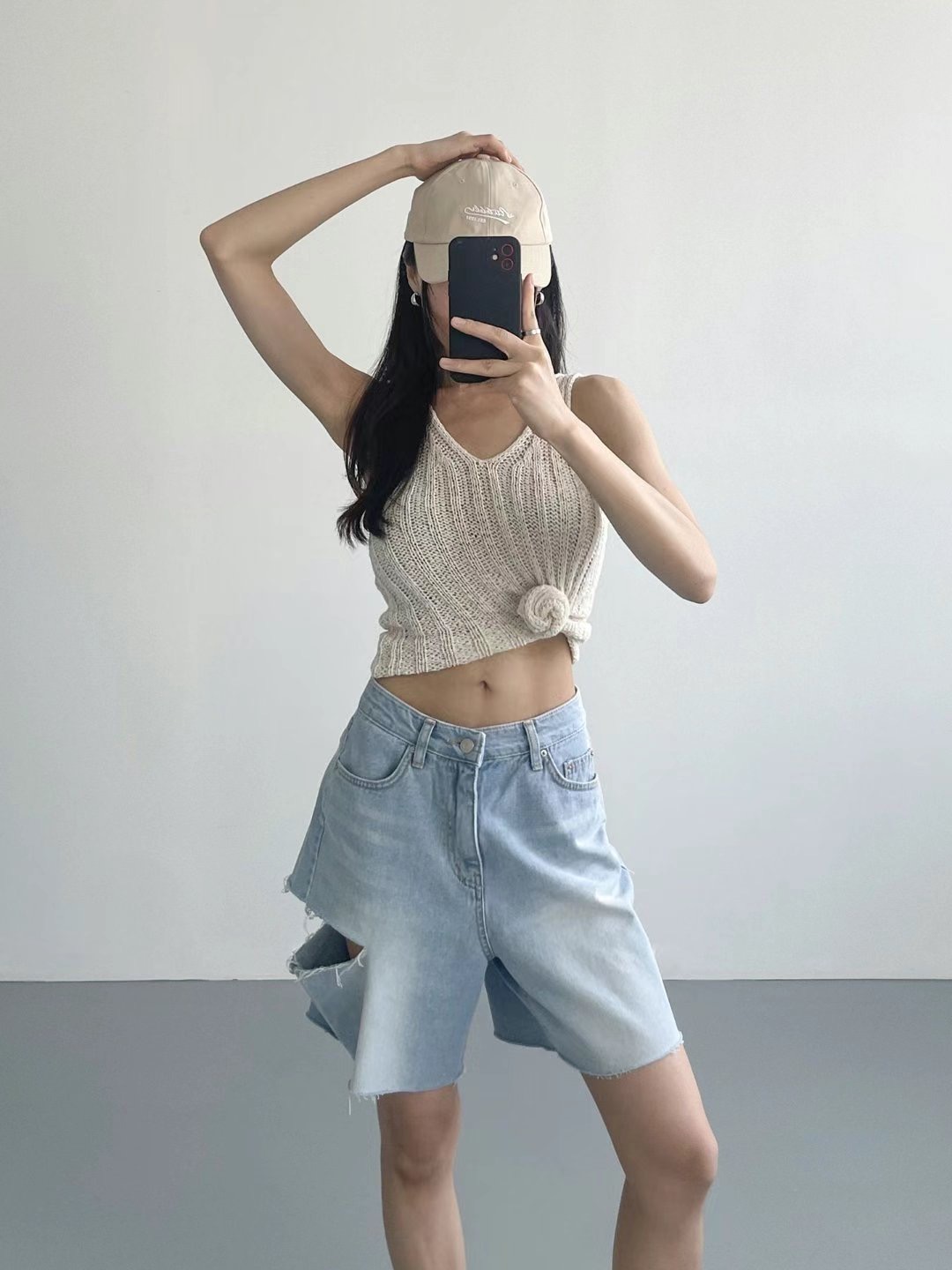 DOUBLEM韓國直郵女士新款熱賣休閑時尚25春夏真品推薦職業短褲DOUBLEM短褲