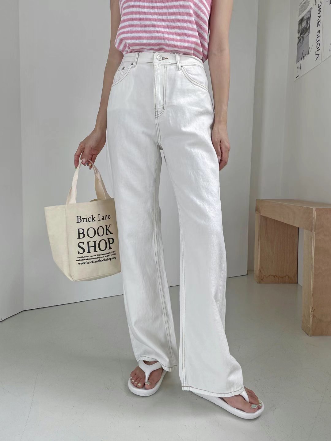 DOUBLEM東大門代購女裝新品真品人氣熱賣25春夏推薦時尚牛仔褲DOUBLEM牛仔褲