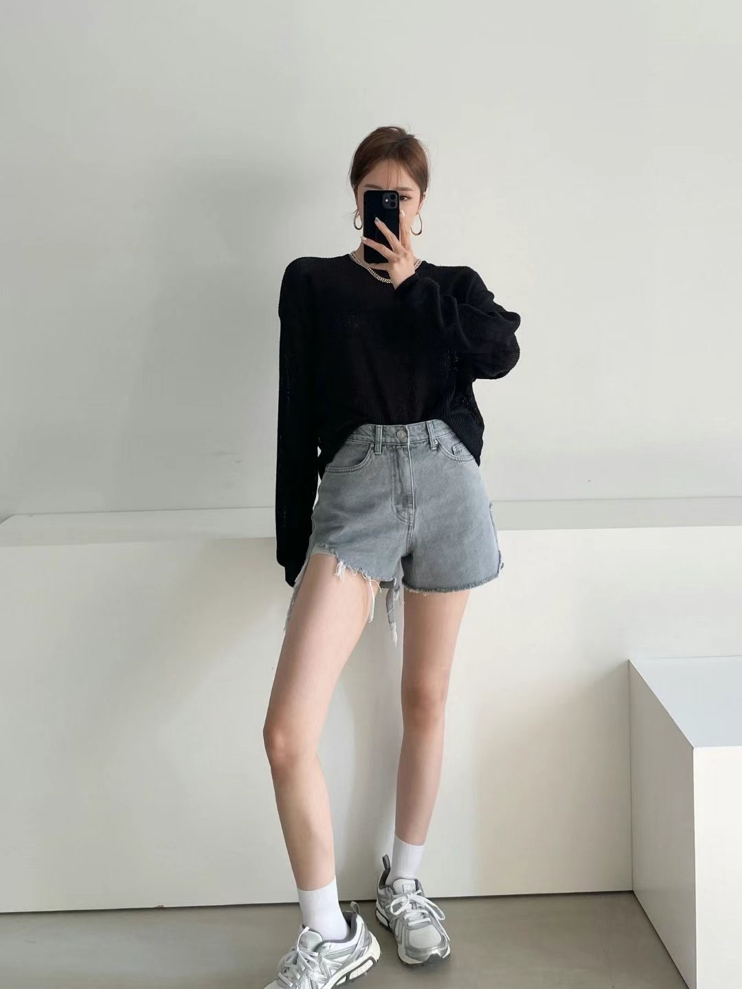 DOUBLEM東大門代購女裝新款推薦熱賣人氣休閑職業真品時尚短褲DOUBLEM短褲