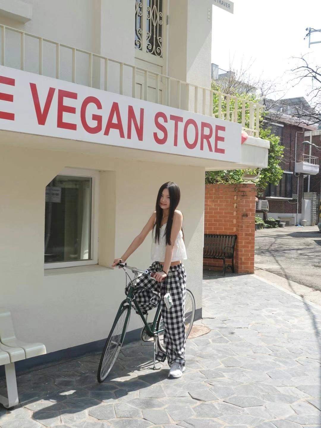 EXCUSE韓國直郵女士新品職業推薦人氣熱賣休閑時尚真品休閑褲EXCUSE休閑褲