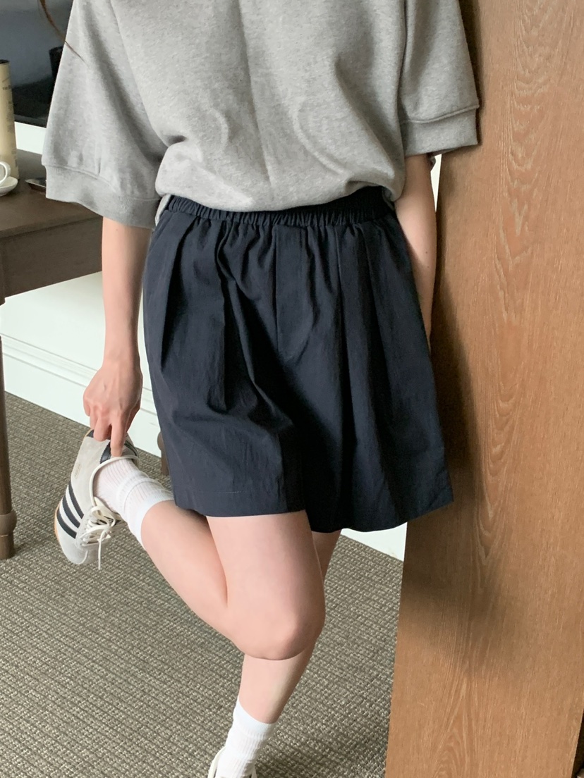 PLANTS ON GRAY韓國直郵女裝新品25春夏熱賣休閑職業短褲PLANTS ON GRAY短褲