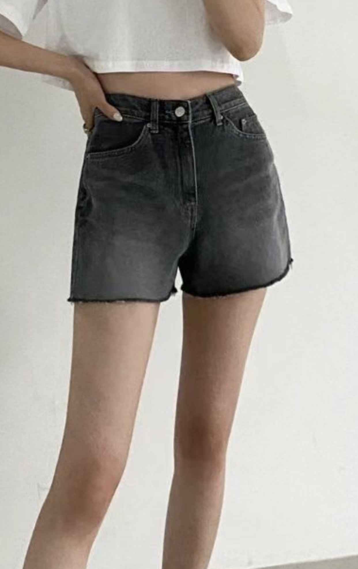 DOUBLEM韓國直郵女士新款人氣時尚職業25春夏推薦休閑熱賣短褲DOUBLEM短褲
