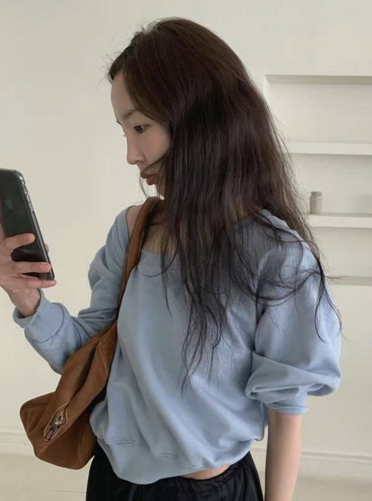 EXCUSE韓國直郵女裝新款25春夏真品職業推薦熱賣人氣時尚衛衣EXCUSE衛衣圖色2