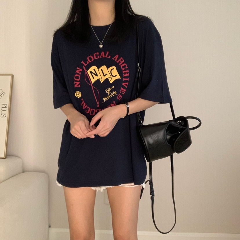HELLO JINI韓國直郵女士新款時尚真品人氣休閑熱賣推薦T恤HELLO JINIT恤