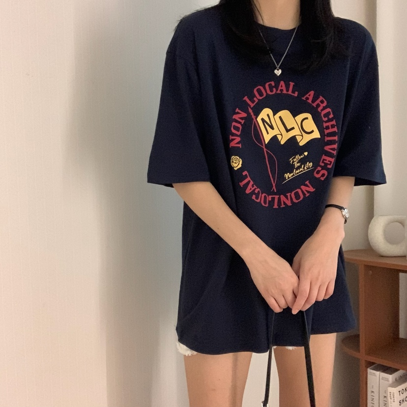 HELLO JINI韓國直郵女士新款時尚真品人氣休閑熱賣推薦T恤HELLO JINIT恤