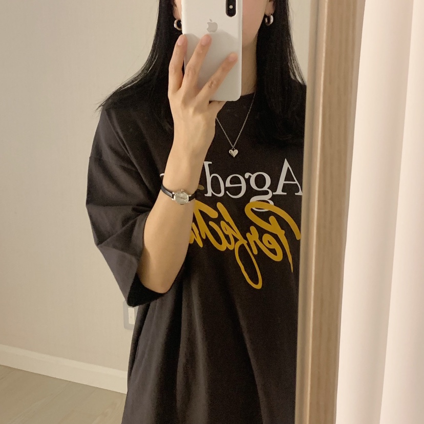 HELLO JINI韓國代購女裝新款25春夏熱賣人氣推薦休閑真品T恤HELLO JINIT恤