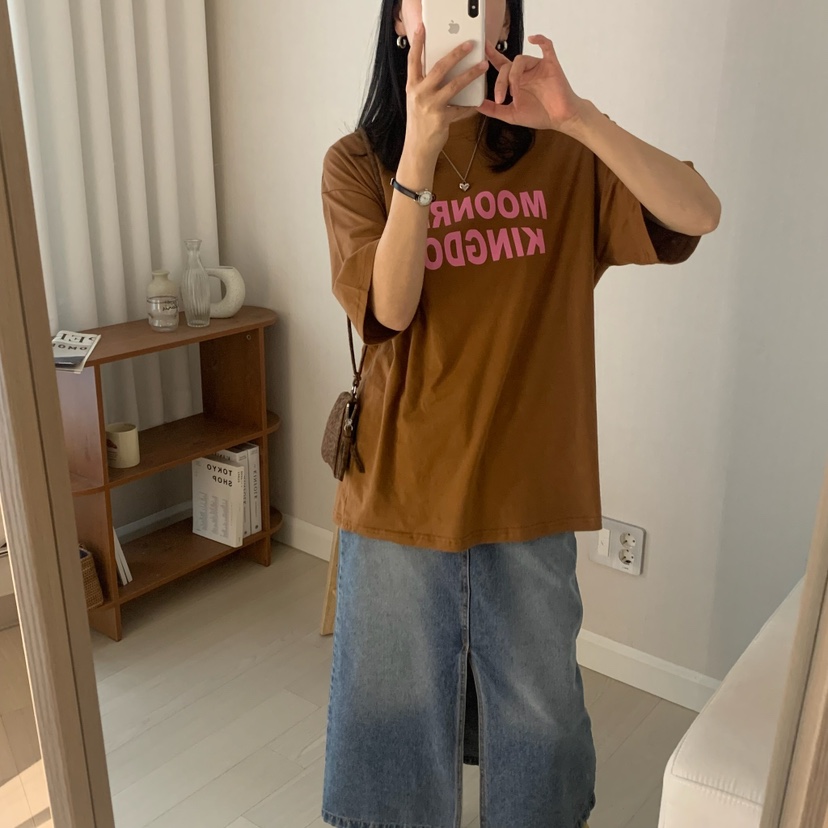 HELLO JINI韓國代購女裝新款時尚25春夏休閑熱賣推薦真品T恤HELLO JINIT恤