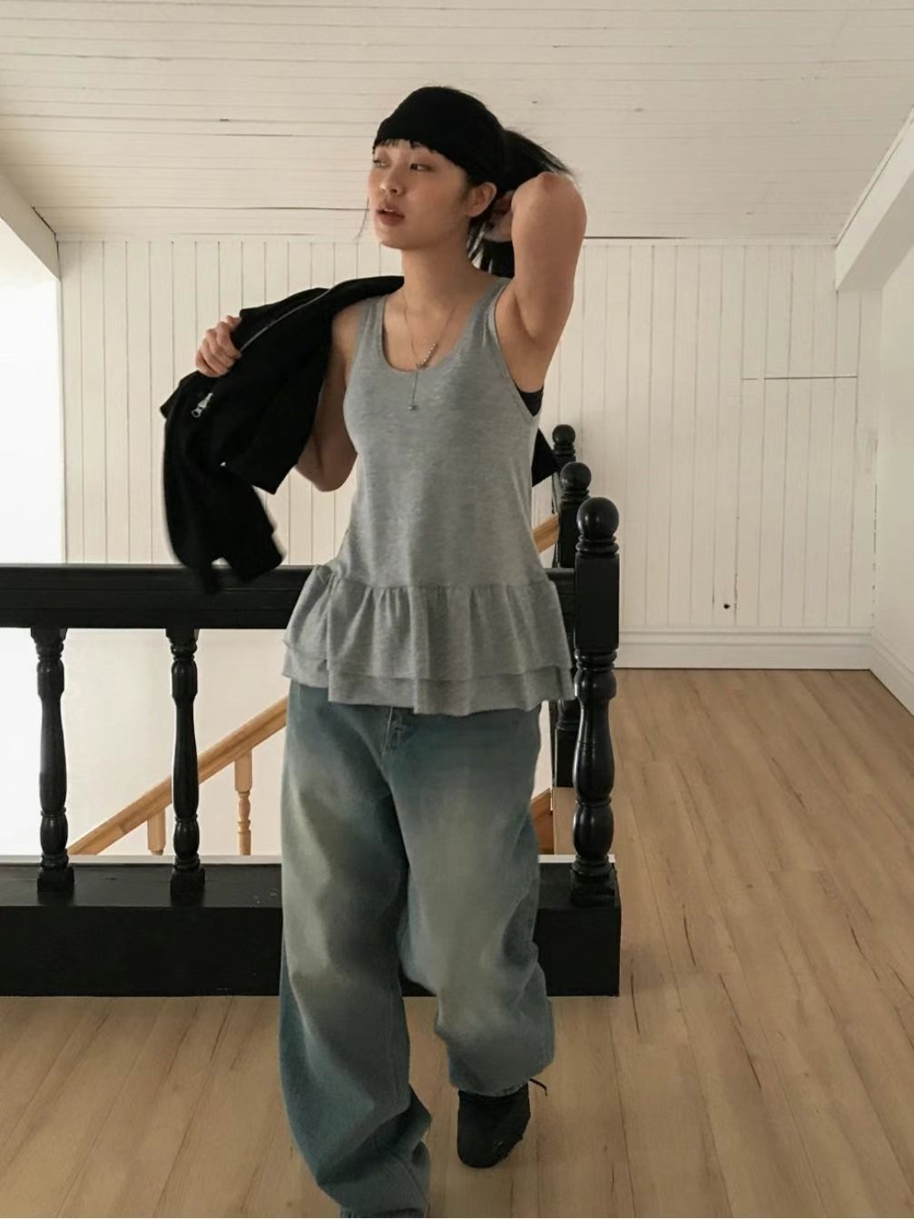GROOMING韓國直郵女士新款時尚真品人氣休閑熱賣推薦吊帶背心PARTY吊帶/背心