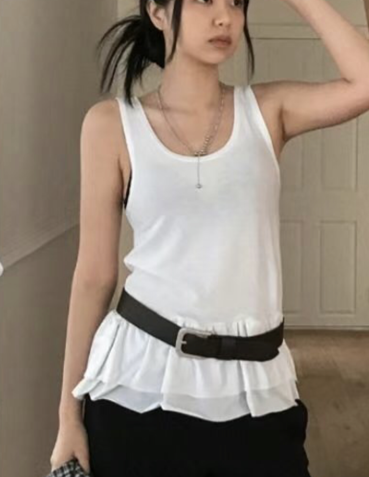 GROOMING韓國直郵女士新款時尚真品人氣休閑熱賣推薦吊帶背心PARTY吊帶/背心圖色4