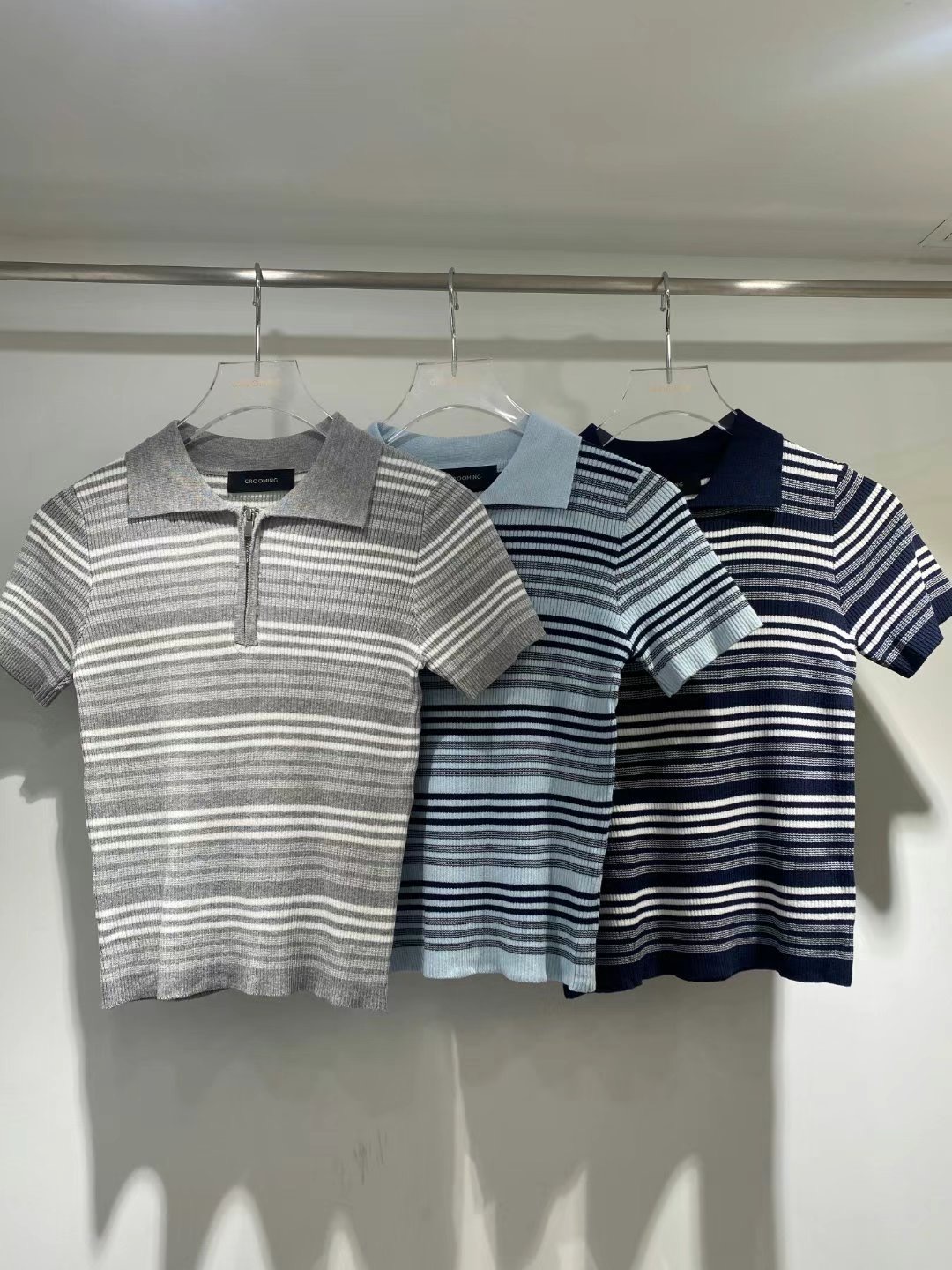 GROOMING東大門代購女士新品休閑時尚職業人氣25春夏真品T恤GROOMINGT恤