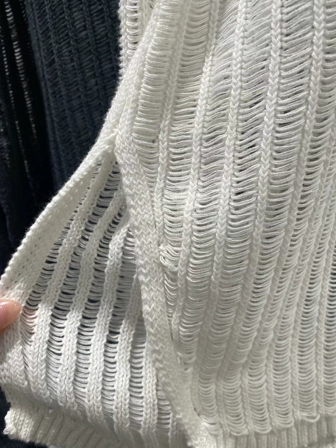 GROOMING韓國代購女士新品真品熱賣時尚25春夏襯衫蕾絲衫透視GROOMING襯衫/蕾絲衫