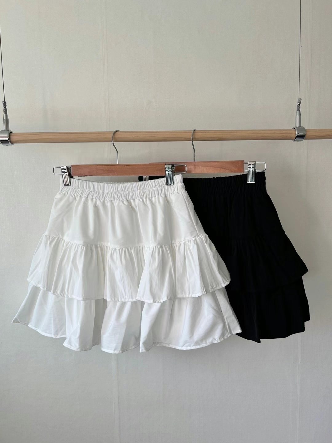 BLACK PIG東大門代購女裝新品25春夏休閑人氣職業真品短裙VIVIAN_LEE短裙