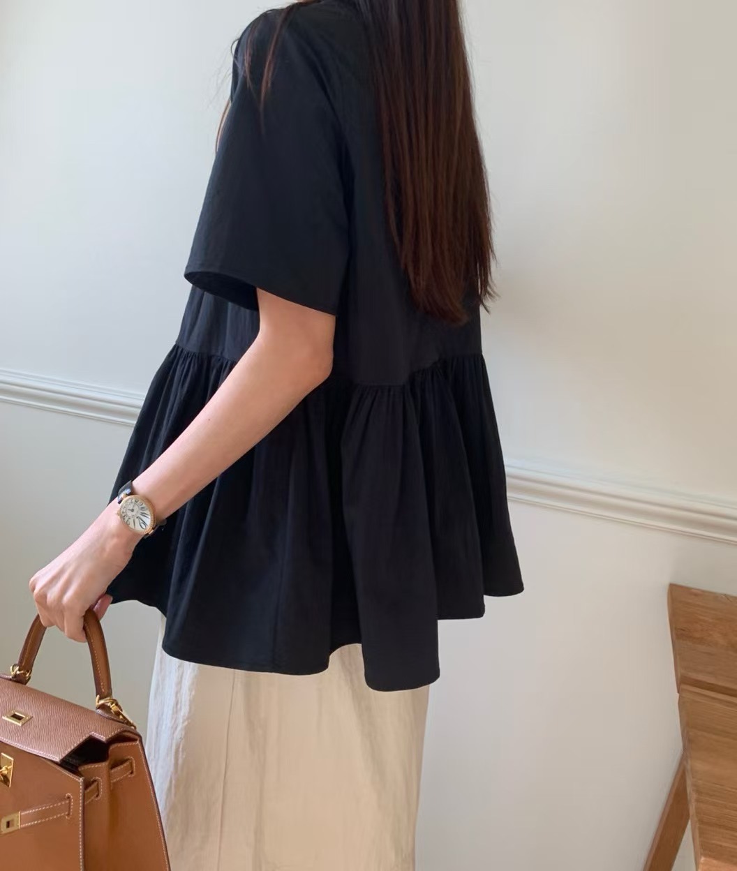 LUCKY ROOM東大門實拍女士新款熱賣職業人氣休閑襯衫蕾絲衫LUCKY ROOM襯衫/蕾絲衫