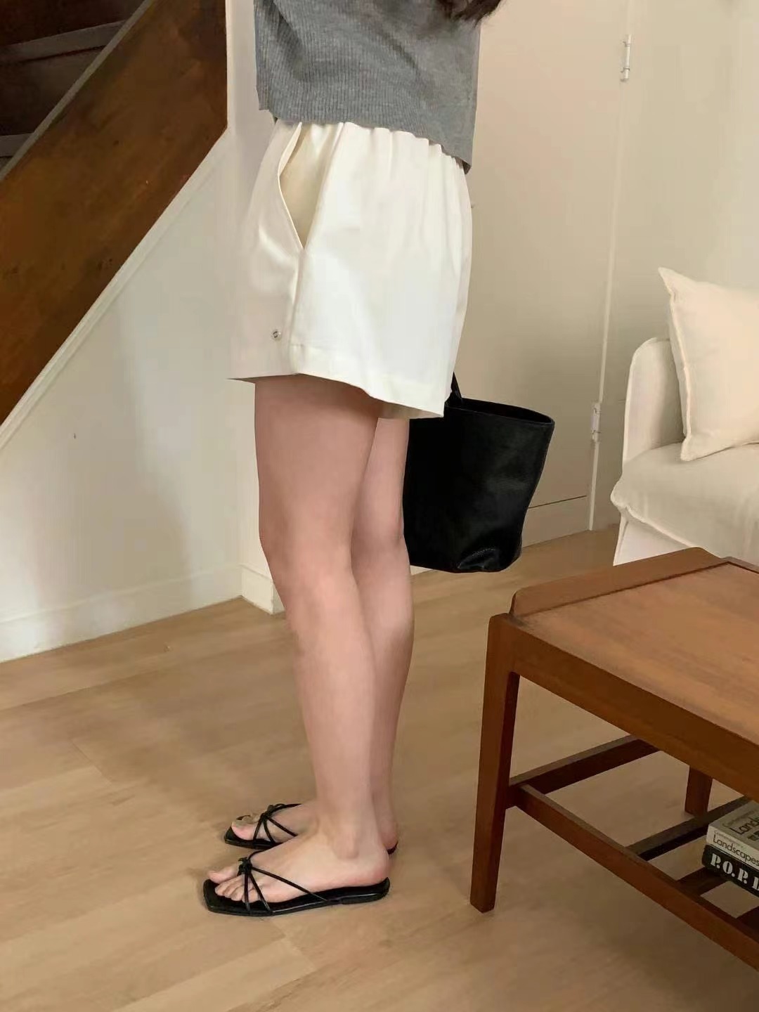 SALT.B韓國直郵女士新款熱賣職業推薦真品時尚人氣25春夏短褲SALT.B短褲