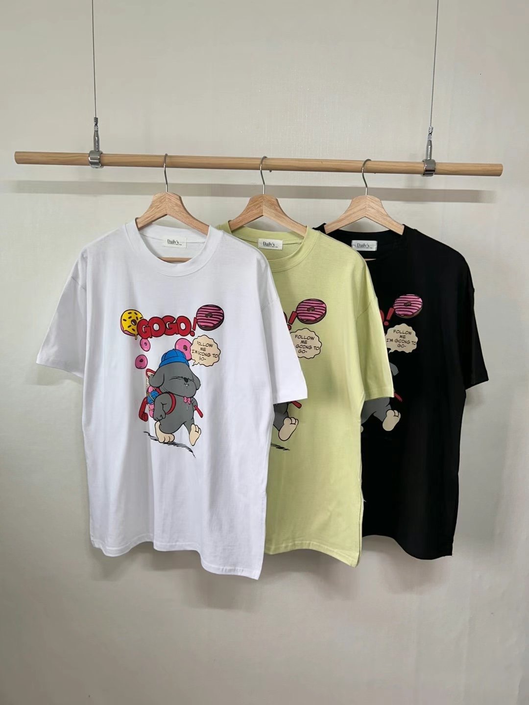 BLACK PIG韓國代購女士新品職業熱賣休閑25春夏時尚推薦T恤VIVIAN_LEET恤