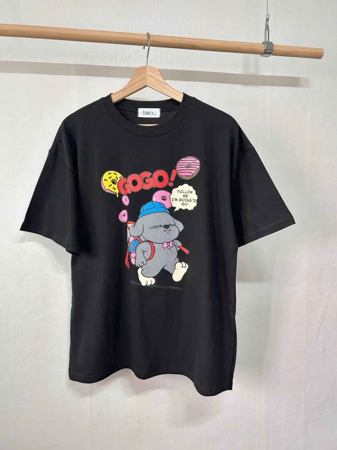 BLACK PIG韓國代購女士新品職業熱賣休閑25春夏時尚推薦T恤VIVIAN_LEET恤圖色3