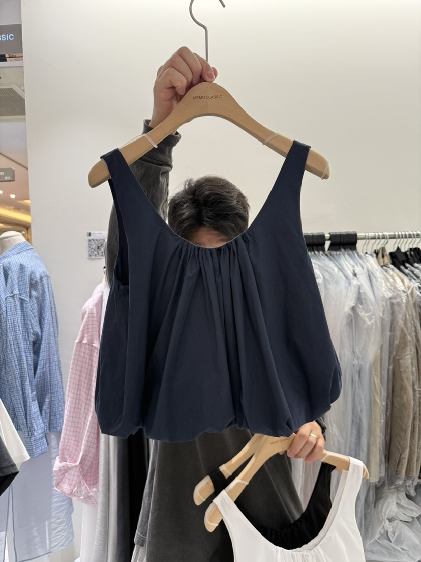 MEMO CLASSIC東大門代購女裝新款職業熱賣時尚人氣吊帶背心MEMO CLASSIC吊帶/背心圖色2